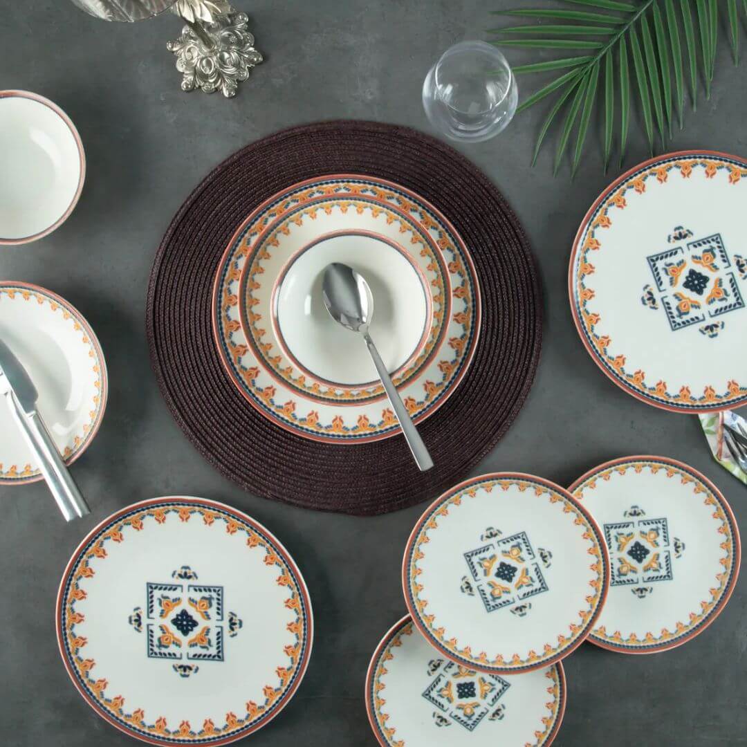 6 Kişilik - 24 Parça Yemek Takımı - STYLE
