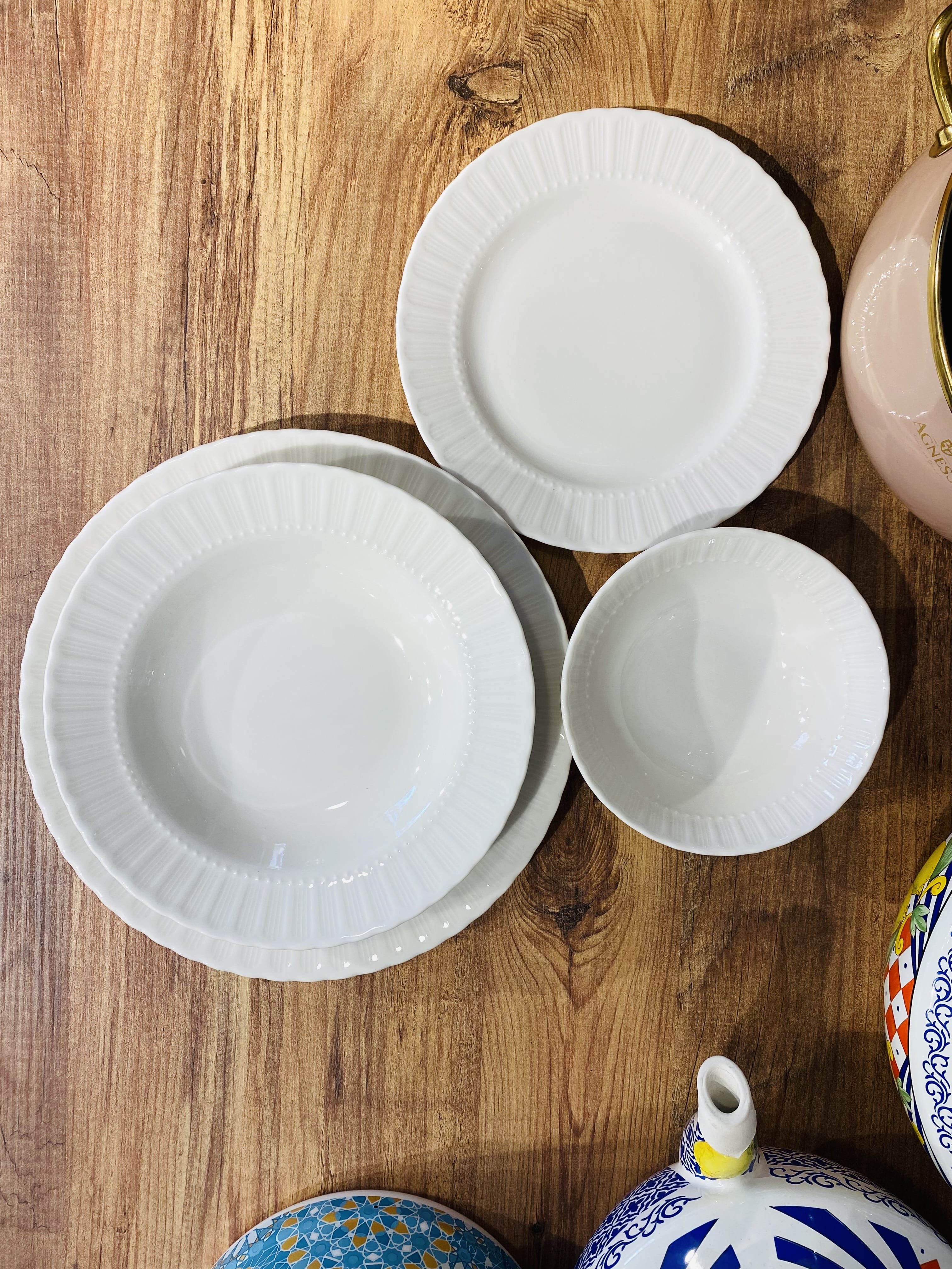 6 Kişilik - 24 Parça Yemek Takımı - SAFİR