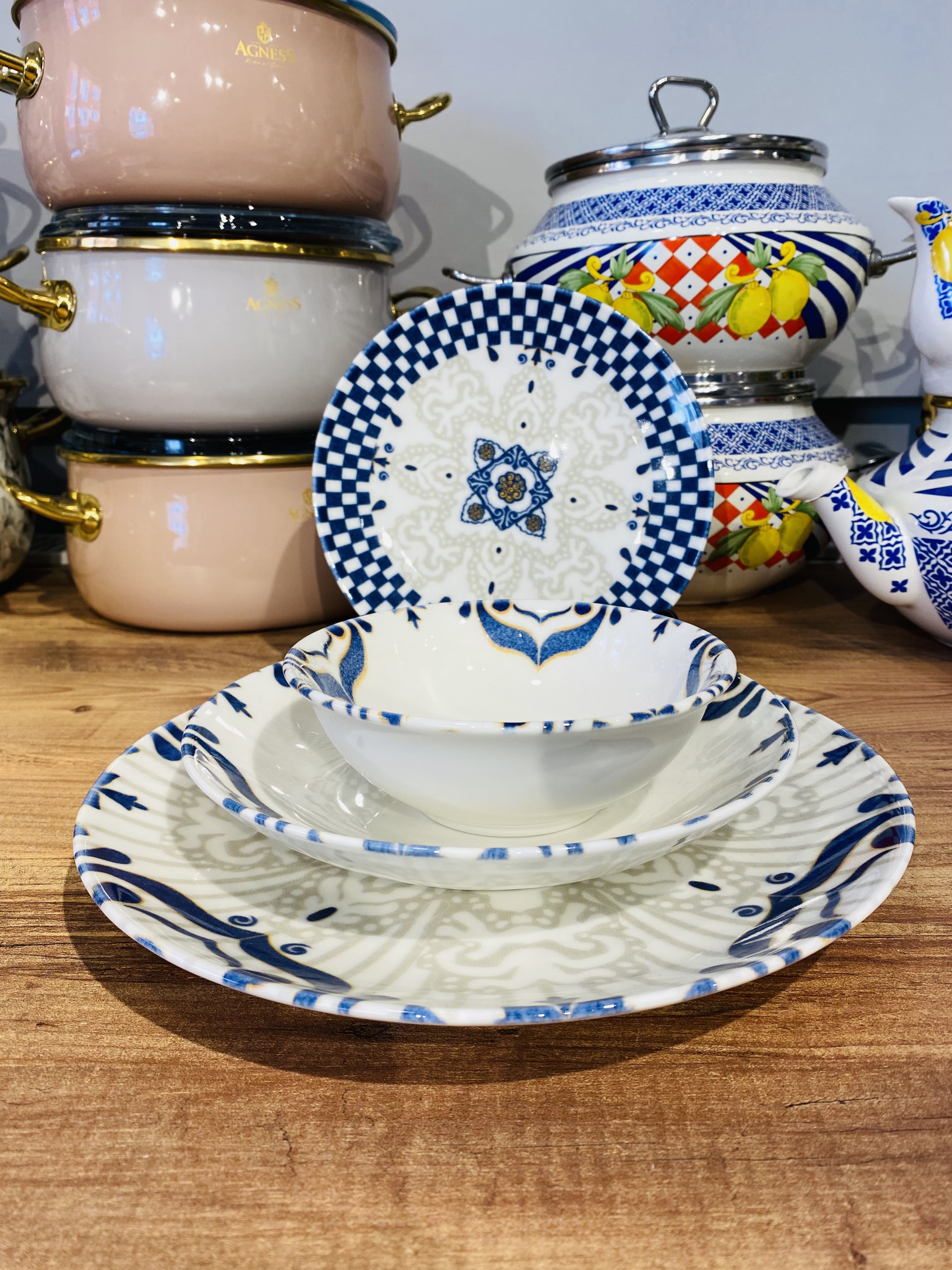 6 Kişilik - 24 Parça Yemek Takımı - ROYAL
