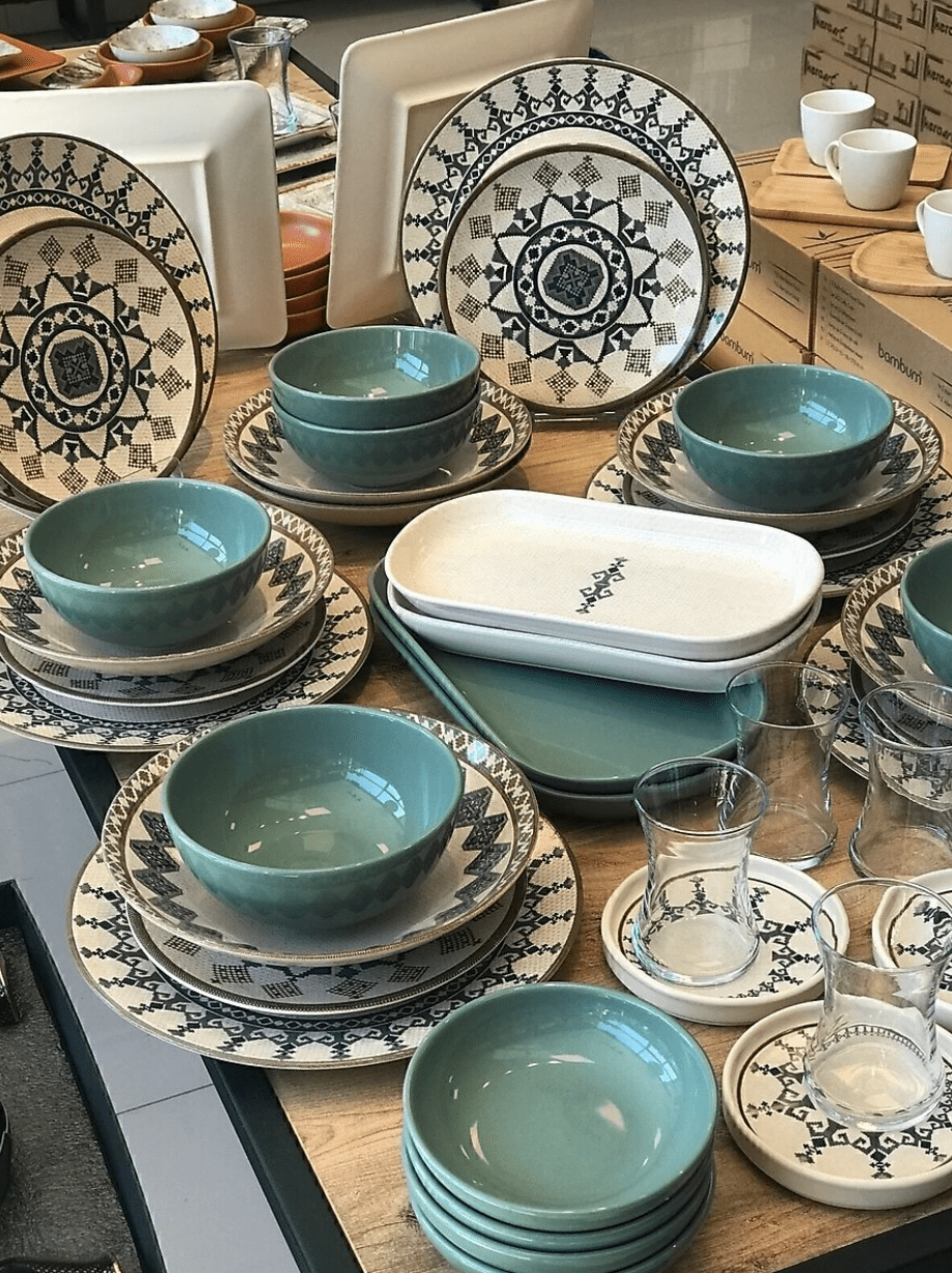 6 Kişilik - 44 Parça Yemek Takımı - GAMA