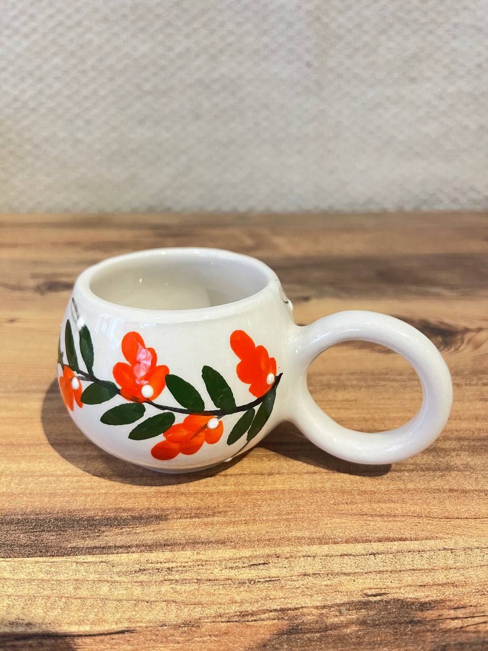 Seramik El Yapımı Kupa - 013