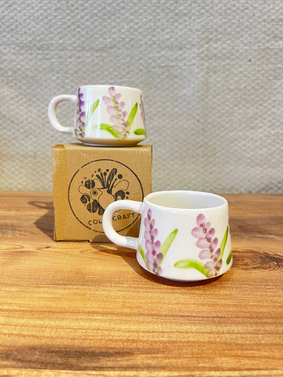 Seramik El Yapımı Kupa - 028