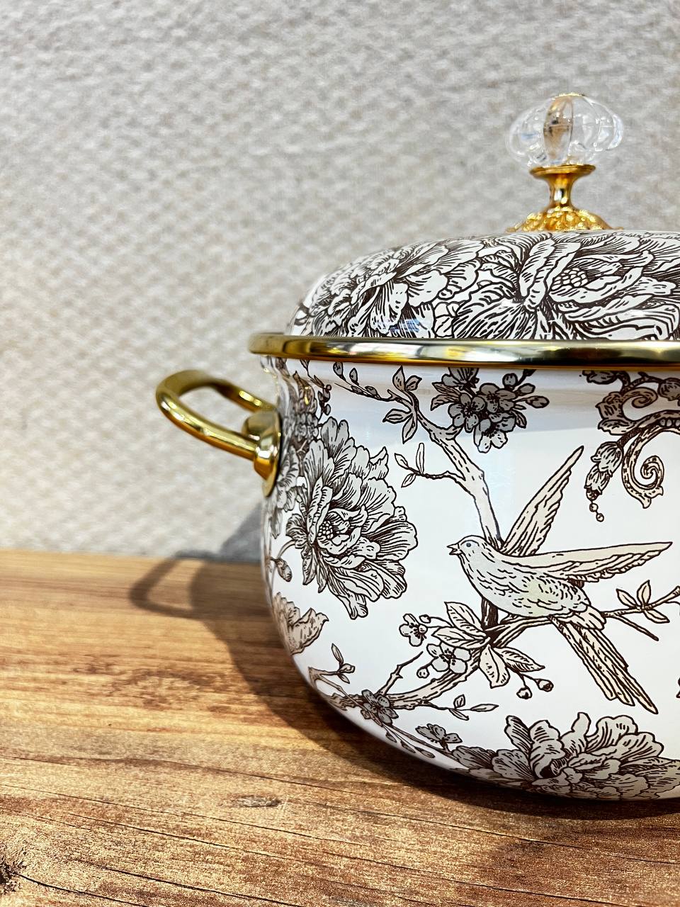 Emaye Tencere - Kuş