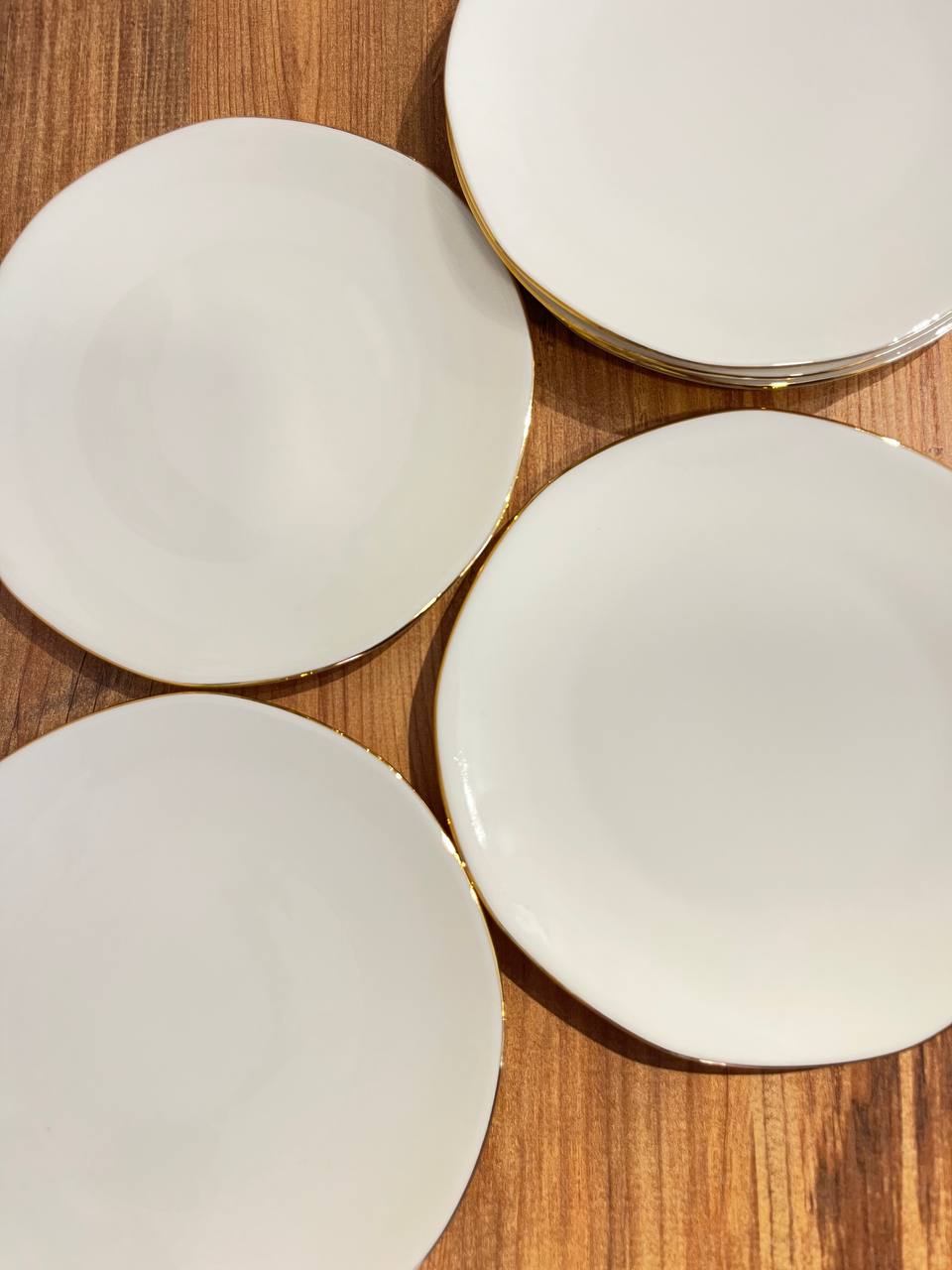 Pasta Tabağı Seti - Altın Yaldız