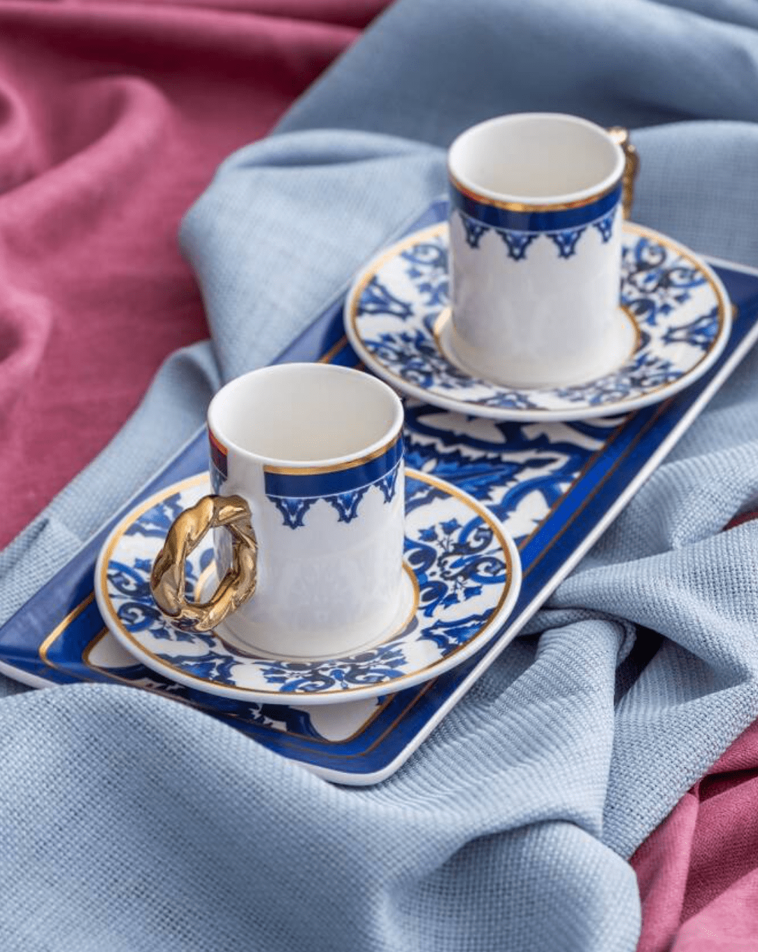 Kahve Takımı - Francesca Blue