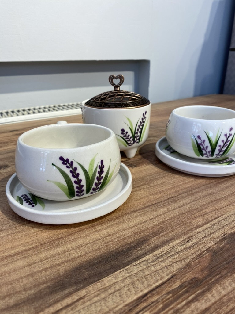 Çay - Kahve Seti - Lavanta